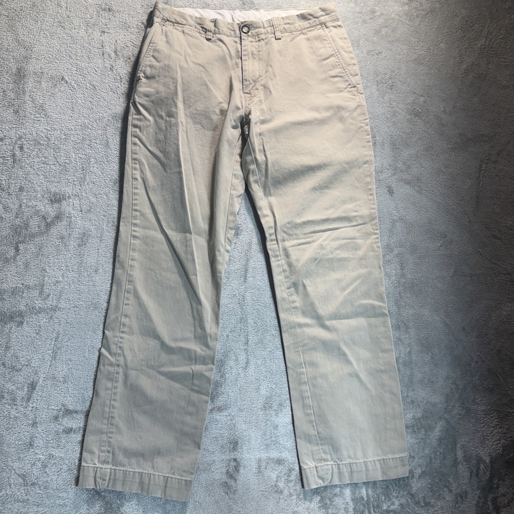 Polo Ralph Lauren Classic Fit Pants Men's 33x32 Beige Straight Leg Casual